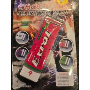 Shock Prank Extra Sugarfree Gum Pack - Bright Pink & Green Wrapper
